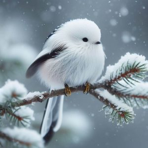 Long-tailed tit – Aegithalos caudatus